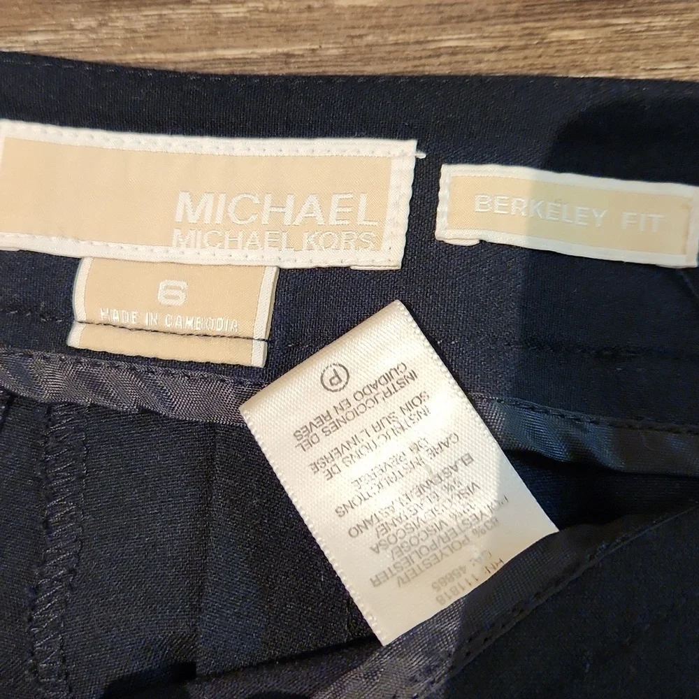 ❤️ MICHAEL MICHAEL KORS BERKELEY FIT FLARE TROUSERS / PANTS, 6 (28)